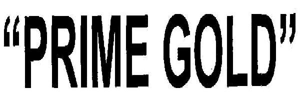 Prime Gold (label) Device mark 1553737 Trademark