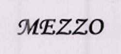 Mezzo Device mark 1698462 Trademark