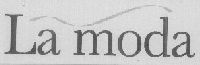 La Moda (label) Device mark 1475069 Trademark