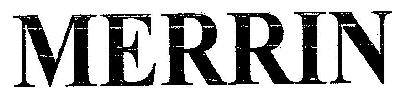 Merrin (word Mark) Device mark 2634175 Trademark