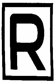 R (quardilaterial Containing Letter) Device mark 1500969 Trademark