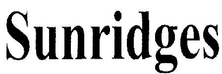 Sunridges Device mark 1844663 Trademark