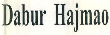 Dabur Hajmao Device mark 2869286 Trademark