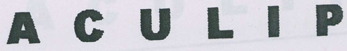 Aculip Device mark 1594622 Trademark
