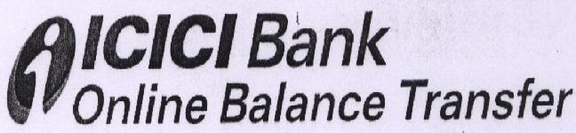 Icici Bank Online Balance Transfer With Device Device mark 1695142 Trademark