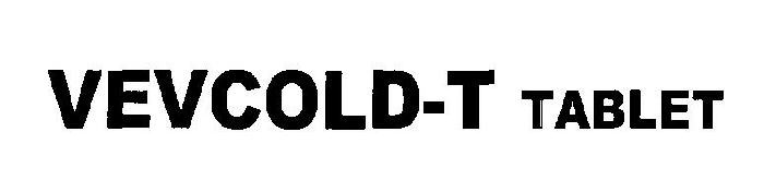 Vevcold-t Tablet Device mark 2454767 Trademark