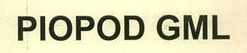 Piopod Gml Device mark 2311812 Trademark