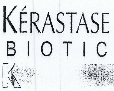 Kerastase B I O T I C K (label) Device mark 1579237 Trademark