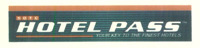 S O T C Hotel Pass Device mark 1437019 Trademark