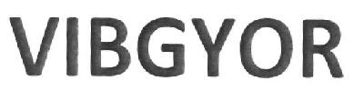 Vibgyor (word Mark) Device mark 2650317 Trademark