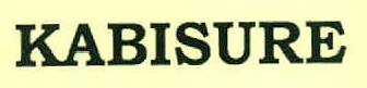 Kabisure Device mark 2922703 Trademark