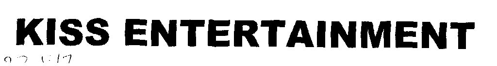 Kiss Entertainment Device mark 1463063 Trademark