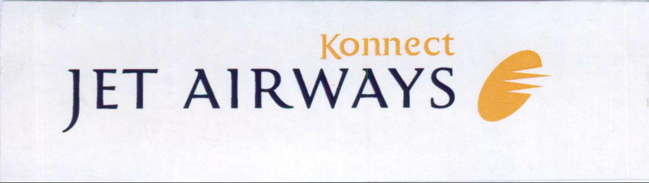 Konnect Jet Airways Device mark 2029559 Trademark
