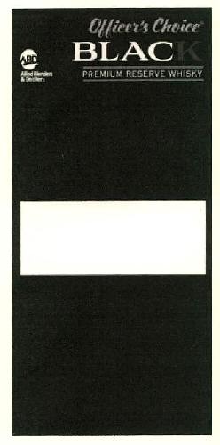 Officer's Choice Black Premium Reserve Whisky Device mark 2739302 Trademark