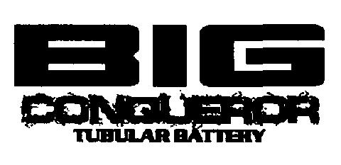 Big Conqueror Tubular Battery (device) Device mark 2213106 Trademark