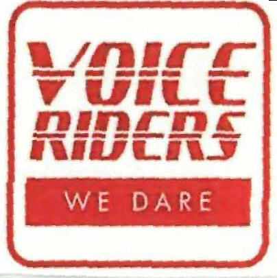 Voice Riders (logo) Device mark 1955507 Trademark