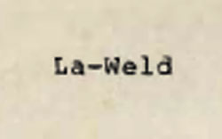 La-weld Device mark 608779 Trademark