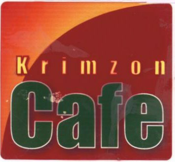 Krimzon Cafe With Label Device mark 1416212 Trademark