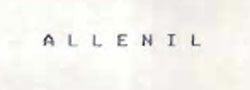 Allenil Device mark 991590 Trademark