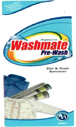 Modicare Washmate Pre-wash (label) Device mark 2302715 Trademark