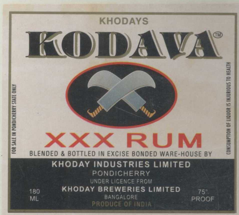 Kodays, Kodava Device mark 903438 Trademark