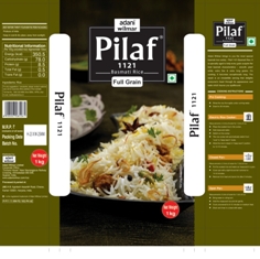 Pilaf 1121 Basmati Rice Full Grain Device mark 2343515 Trademark