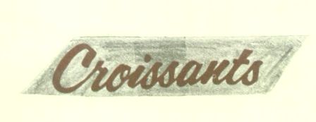Croissants Device mark 1451625 Trademark