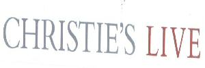 Christie's Live (label) Device mark 1574413 Trademark