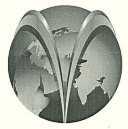 V Logo With Device Of Globe Device mark 2388841 Trademark
