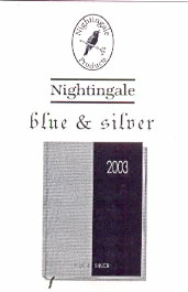 Nightingale Blue & Silver, Bird (device) Device mark 1176686 Trademark