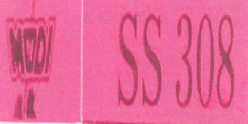 Modi Ss 308(lable) Device mark 2168973 Trademark