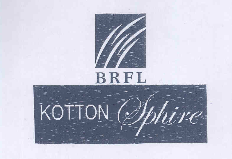 Brfl Kotton Sphire (label) Device mark 1742191 Trademark