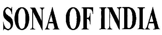 Sona Of India (device) Device mark 2550284 Trademark