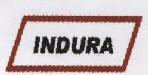Indura With Label Device mark 1470033 Trademark