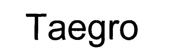 Taegro Device mark 1956679 Trademark
