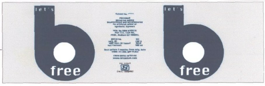 B Free (label) Device mark 1427242 Trademark
