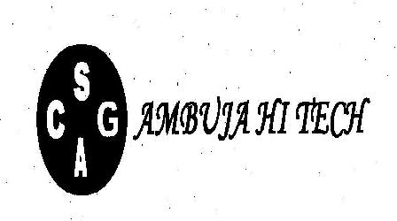 Sgac Ambuja Hi Tech (logo) Device mark 2059817 Trademark