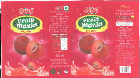Fruit Mania (label) Device mark 2122147 Trademark