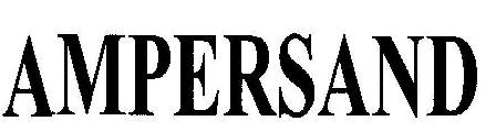 Ampersand Device mark 1854898 Trademark