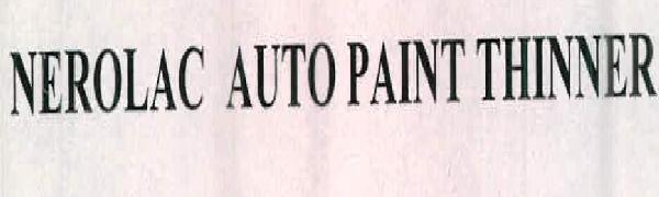 Nerolac Auto Paint Thinner Device mark 2364272 Trademark