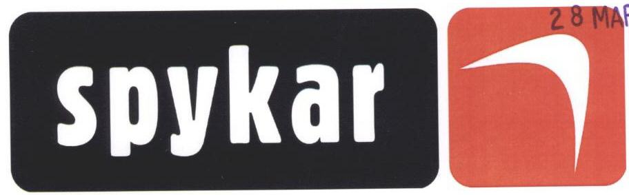Spykar (device) Device mark 1670186 Trademark