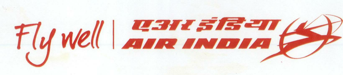Fly Well Air India (label) Device mark 1491667 Trademark