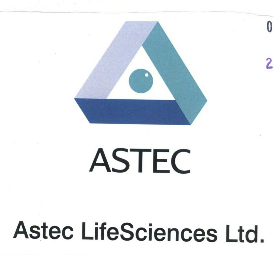 Astec (label) Device mark 1702719 Trademark