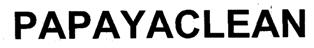Papayaclean Device mark 1949095 Trademark