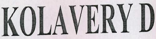 Kolavery D Device mark 2306371 Trademark