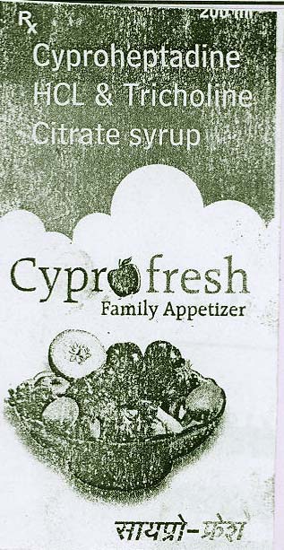 Cyprofresh Device mark 1768344 Trademark