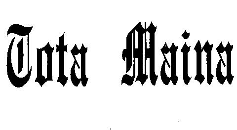 Tota Maina (logo) Device mark 2187895 Trademark