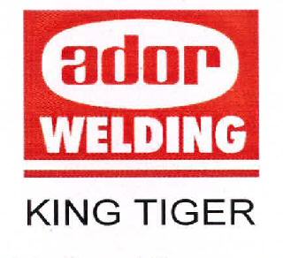 Ador Welding King Tiger Device mark 2617260 Trademark