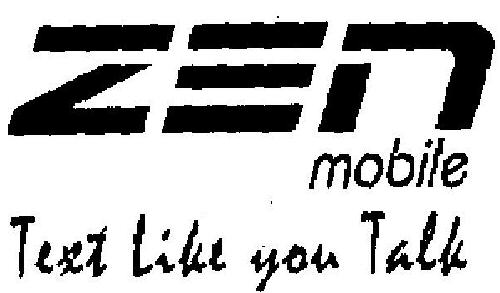 Zen Mobile Text Like You Talk Device mark 1989195 Trademark
