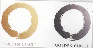 Golden Circle (device Of Golden And Black Circle) Device mark 1927385 Trademark